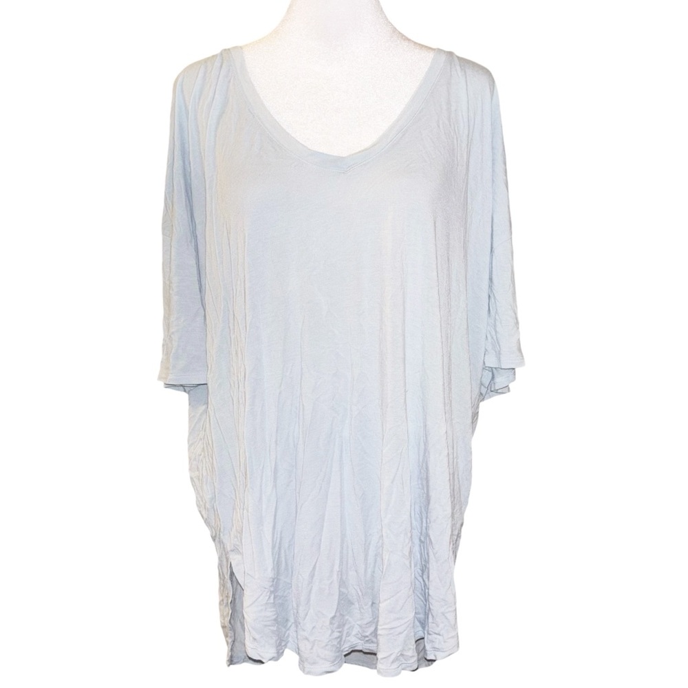 Old Navy soft and sexy baby blue V neck tee